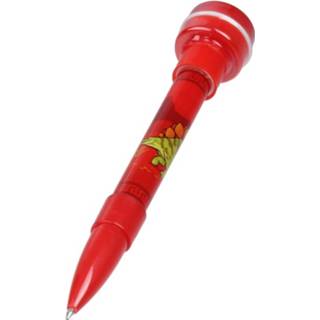 Stempel rood Wild Republic Pen Met Stegosaurus Junior 12,7 Cm 8719817700622