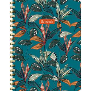 👉 Deltas Notitieboek Tropical Spiraalboek 21 X 16 Cm Papier