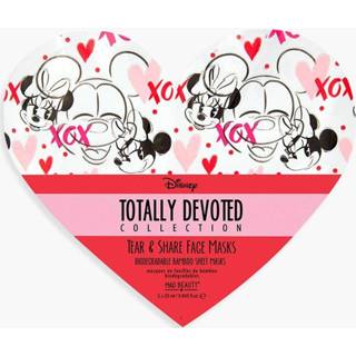 👉 Valentijns Disney Tear & Share Face Mask Gezichtsmasker, Pink