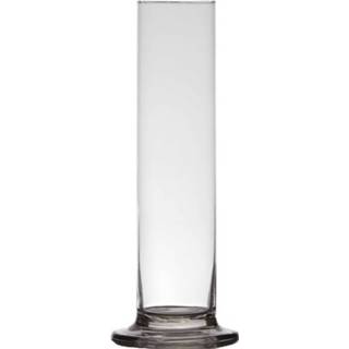 👉 Vaas transparant glas Luxe Stijlvolle 1 Bloem Vaas/vazen 25 X 6 Cm - Vazen 8720276715843