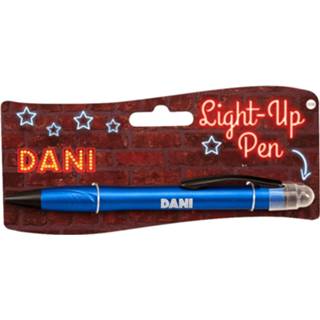 👉 Balpen blauw Paper Dreams Light-up Dani Junior Donkerblauw 8716764189609