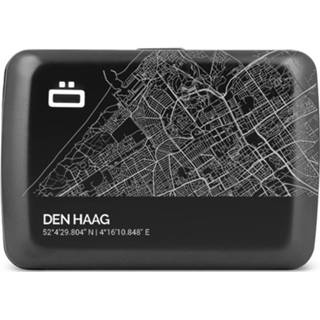 👉 Creditcardhouder zwart aluminium Ogon Designs Stockholm V2 Rfid - V2.0 Smart Case City Map Den Haag 8720261292052