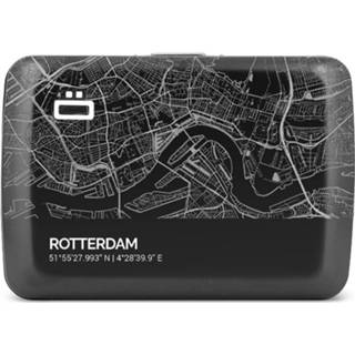 👉 Creditcardhouder zwart aluminium Ogon Designs Stockholm V2 Rfid - V2.0 Smart Case City Map Rotterdam 8720261292045