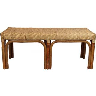 👉 Rotan Bankje Duco - 100x35xh41 Cm 782698918798