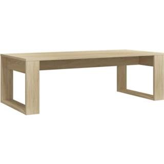 Vidaxl Salontafel 110x50x35 Cm Spaanplaat Sonoma Eikenkleurig