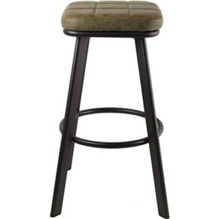 👉 Barkruk groen Matteo - Set Van 2 Stuks 7423454569535