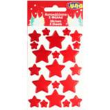 👉 Stickervel rood papier Luna Stars Metallic 12 X 8 Cm 8720585193325