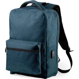 👉 Rugtas blauwe Petrol Rugtas/rugzak Anti-diefstal Met Usb En Rfid 13 Liter - Rugzak 8720147678048