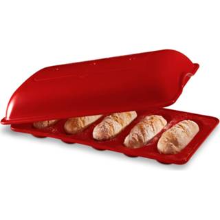 👉 Emile Henry Broodbakvorm Baguettes Mini Grand Cru 39 X 23 Cm 3289313495193