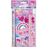 👉 Schrijfset roze papier meisjes Must Magic Rainbow 5-delig 5205698513251