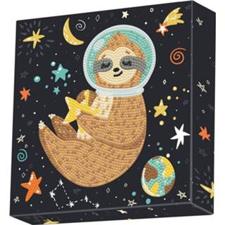 👉 Diamond Dotz Sloth Universe Painting, 1.870 Dotz, 22x22 Cm 4895225918799