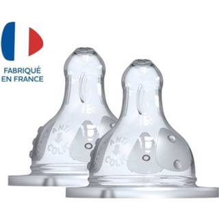 👉 Silicone Dodie Initiation Teat + Supernova Round 3 Speed - Wide Neck +6 Months Flow Set Van 2 3700763536361