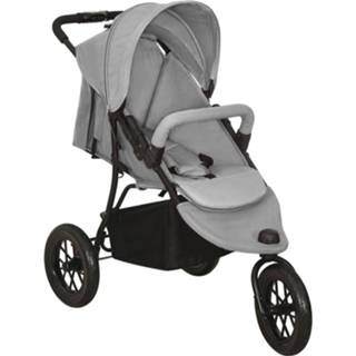 👉 Kinderwagen grijs staal kinderen Vidaxl Lichtgrijs 8720286432662