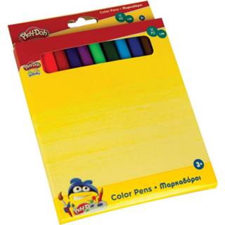 👉 Viltstift Play-doh Viltstiften Junior 3 Mm 12 Stuks 5204549140868