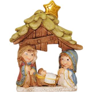 👉 Kerststal kinderen Kinderkamer/kinder Kerststalletje 9 X 12 Cm - Kerststallen 8720276010542