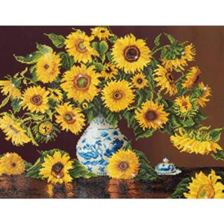 👉 Diamond Dotz Sunflowers Painting, 32.410 Dotz, 71x56 Cm 4897073241111