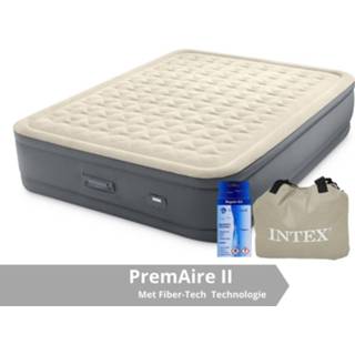 👉 Luchtbed Intex Premaire Ii - 2 Persoons Inclusief Ingebouwde Electrische Pomp En Reparatieset 8720679639289