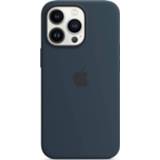 👉 Siliconen hoesje blauw Apple Voor Iphone 13 Pro Met Magsafe - Abyss Blue 194252781135