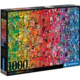 👉 Legpuzzel karton Clementoni Color Boom 37 Cm 1000 Stukjes 8005125395958