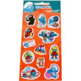 👉 Stickervel oranje blauw De Smurfen Junior Oranje/blauw 12 Stickers 8720585205905