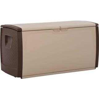 👉 Opbergbox beige bruin Vidaxl 122x56x63 Cm En 8720286414231