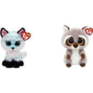 Knuffel Ty - Beanie Boo's Atlas Fox & Racoon 8720679622854