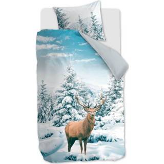 👉 Dekbedovertrek Ambiante Steffan Flanel - 1-persoons (140x200/220 Cm + 1 Sloop) Multi 8719931538149