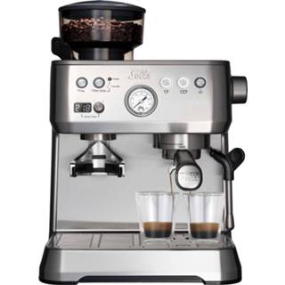 👉 Espressomachine RVS Solis Grind & Infuse Perfetta 1019 - Pistonmachine Koffie 7611210980360