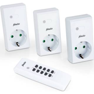 👉 Stopcontact wit Met Afstandsbediening Alecto Ar-03 8712412580361