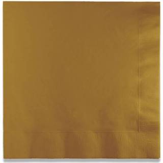 👉 Servet papier goud Witbaard Servetten 33 X Cm 20 Stuks 8720585030958