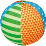 👉 Rammelaar groen oranje blauw pluche Happy People Bal Junior Groen/oranje/blauw 4008332402659