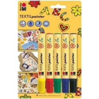 👉 Stift Marabu Textielstiften Set Van 5 Stiften 4007751515704