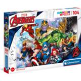 👉 Legpuzzel karton Clementoni Marvel Avengers 48,5 Cm 104 Stukjes 8005125257188