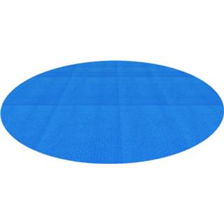 👉 Zwembad blauw Solarfolie Rond Ø 5 M, 400µm, Blauw, Gemaakt Van Pe-folie Met Luchtkamers 4251417264219
