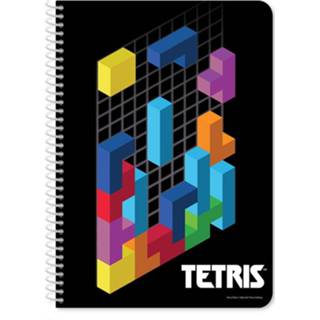 👉 Spiral Schrift Tetris Junior 17 X 25 Cm Papier Zwart 60 Pagina's