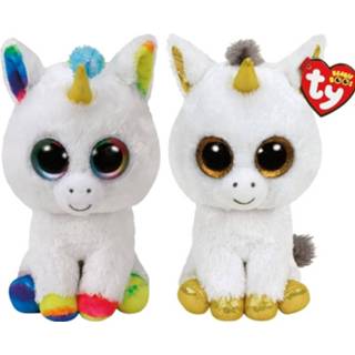 👉 Knuffel Ty - Beanie Buddy Pixy Unicorn & Pegasus 8720679631726