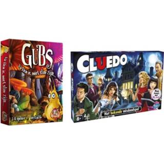 👉 Kaartspel Spellenset - 2 Stuks Gubs & Cluedo 8720663068699