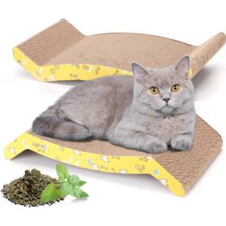 👉 Krabplank Nobleza 46zks - Met Catnip 2 Stuks 44 X 22 12 Cm 8719138055821