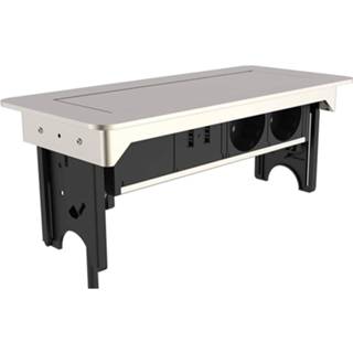 👉 Stopcontact zwart Schütte Ingebouwd Tweevoudig E2 4014456021744