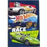 👉 Notitieboek blauw groen Hot Wheels B5 Gelinieerd Blauw/groen 40 Vellen 5204549139503