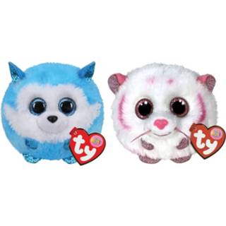 👉 Knuffel Ty - Teeny Puffies Prince Husky & Tabor Tiger 8720679636851