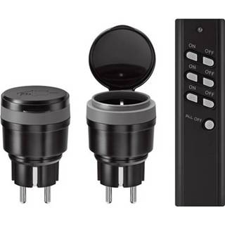 👉 KlikAanKlikUit Compacte stekkerset voor buiten 70258 8713439702583