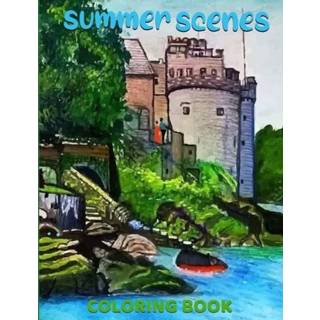 👉 Engels Summer Scenes Coloring Book 9798714563560