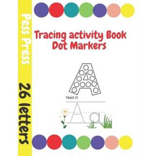 👉 Engels Tracing Activity Book Dot Markers 9798726114194