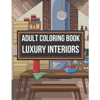 👉 Engels Adult Coloring Book Luxury Interiors 9798735452812