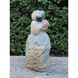 👉 Ornament Zimbabwaans Mama, 45 cm