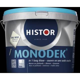 👉 Histor Monodek Muurverf - Wit