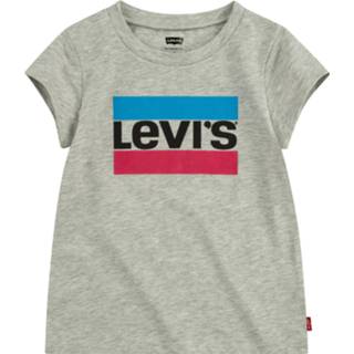👉 Shirt grijs meisjes LEVI'S t-shirt - Logo 3665115019216