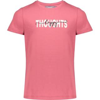 👉 Shirt roze meisjes Geisha t-shirt 'happy thoughts' - 8719937825908