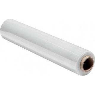 👉 Transparant stuks verpakkingstoebehoren Palletfolie, ft 50 cm x 200 m, 30 mu, doos van 6 stuks, 8717001240459